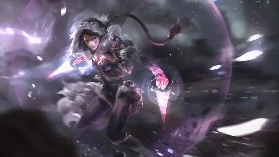 dota2圣堂刺客露娜4k图片,4k高清游戏图片,娟娟壁纸