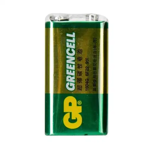 gp超霸9v碳性电池9v伏层叠方块电池麦克风话筒万用表用