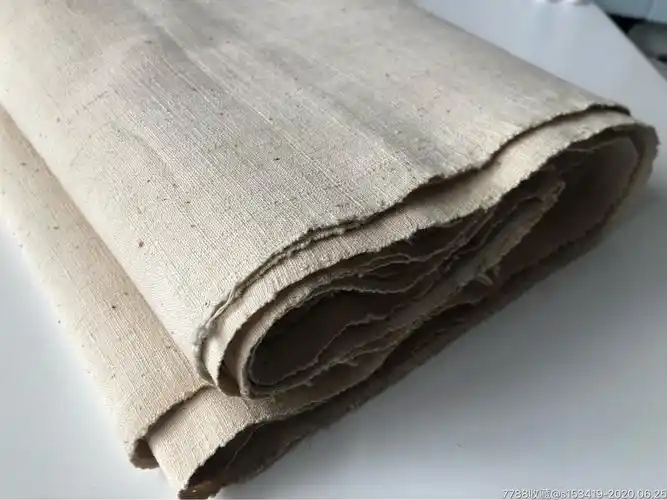 五六十年代手工粗布一匹包老包邮两段加一起一共10米左右宽42厘米左右