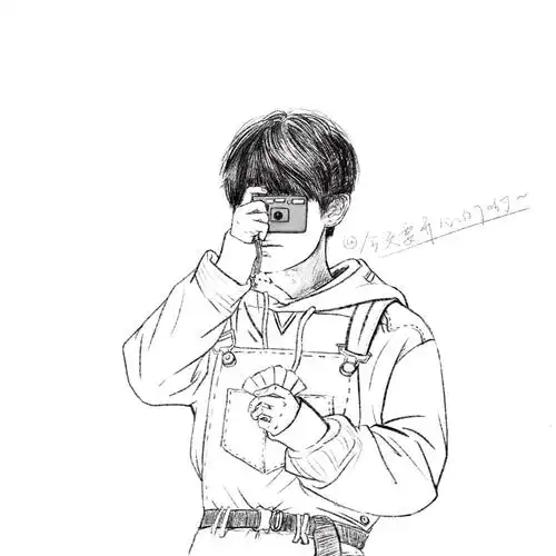 速写打卡  #易烊千玺手绘  #易烊千玺速写  #procreate练习  #ipad