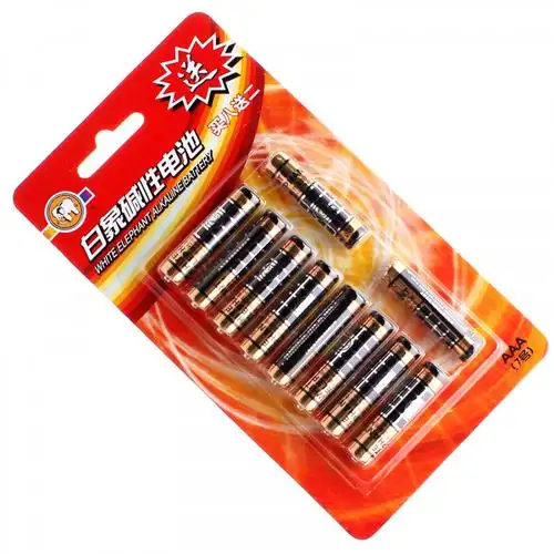 白象电池7号碱性干电池七号电池lr03aaa