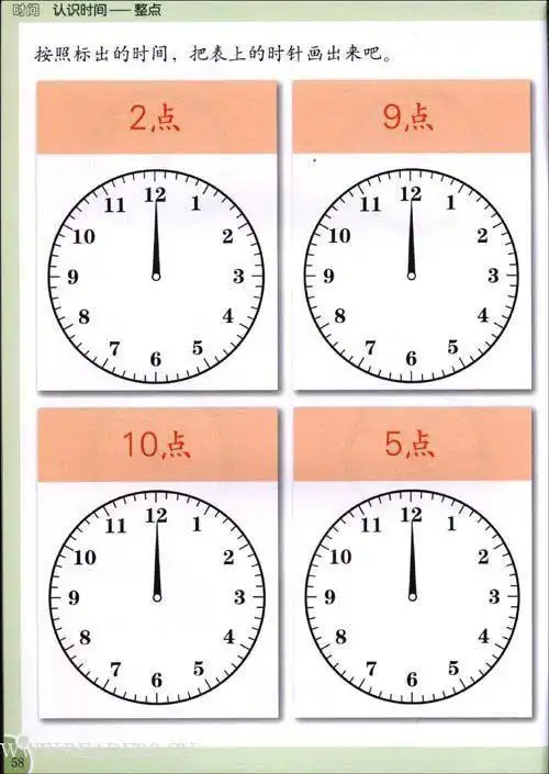 认识半点简笔画