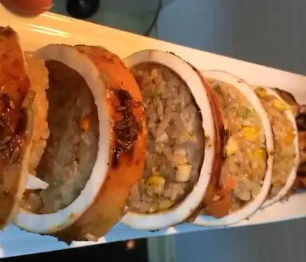 深水炸弹q弹浓香的鱿鱼包饭