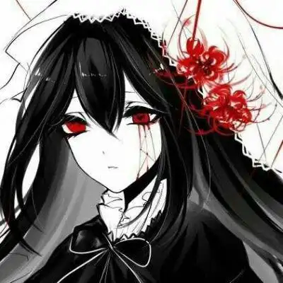 动漫异瞳少女头像红眼睛病女头像好看但不恐怖