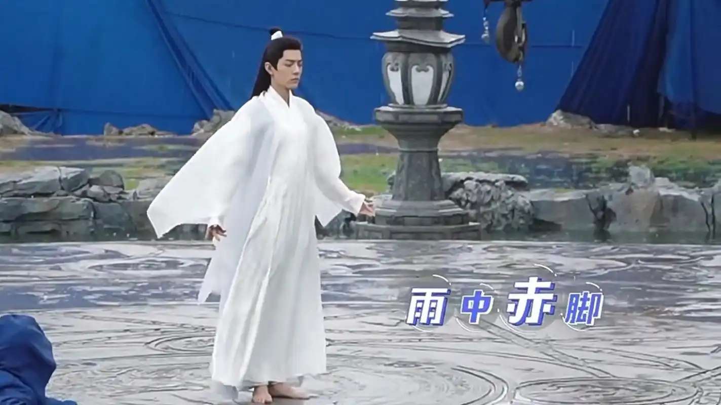 所有完美呈现的背后都是尽心尽力的努力付出,为敬业的演员肖战点赞!