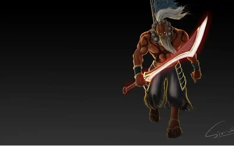 dotaomg抽刀断水水更流拔剑四顾心茫然水刀剑圣