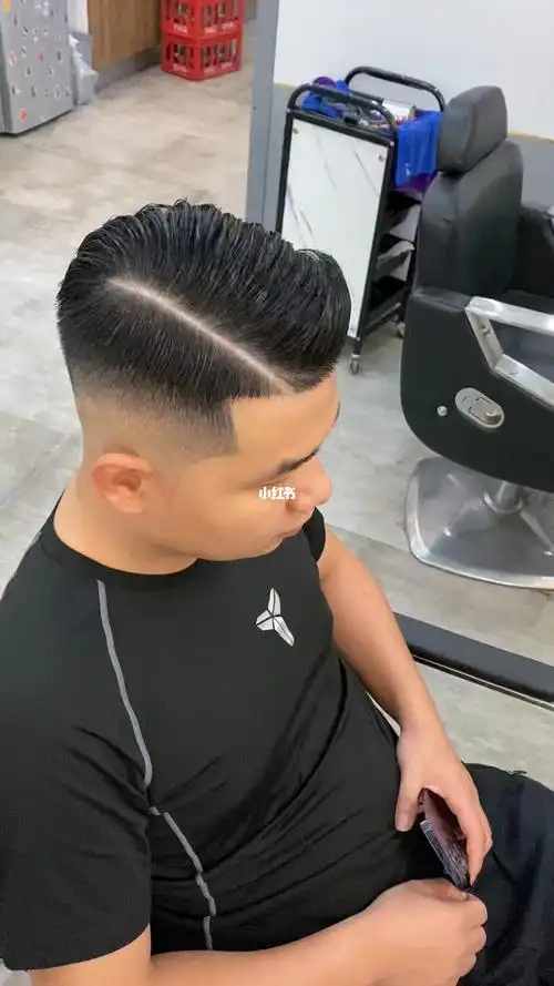 中山男士发型设计  #美式渐变  #男士发型设计