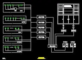 小区监控系统示意图免费下载 - 电气图纸 - 土木工程网