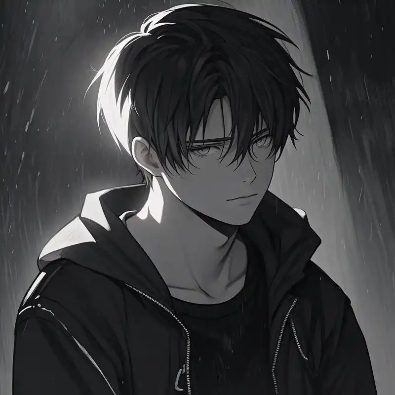 92伤感男生头像,心碎绝望的瞬间91