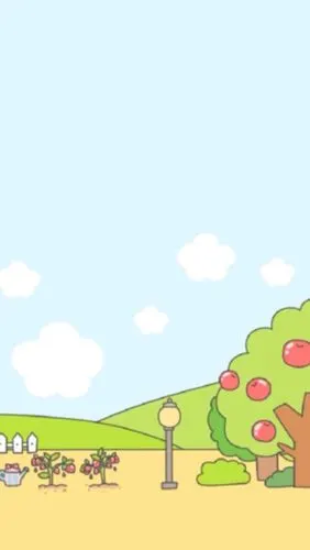 简约 可爱 清新 软萌 背景图片 平铺 素材 锁屏 壁纸(●ω