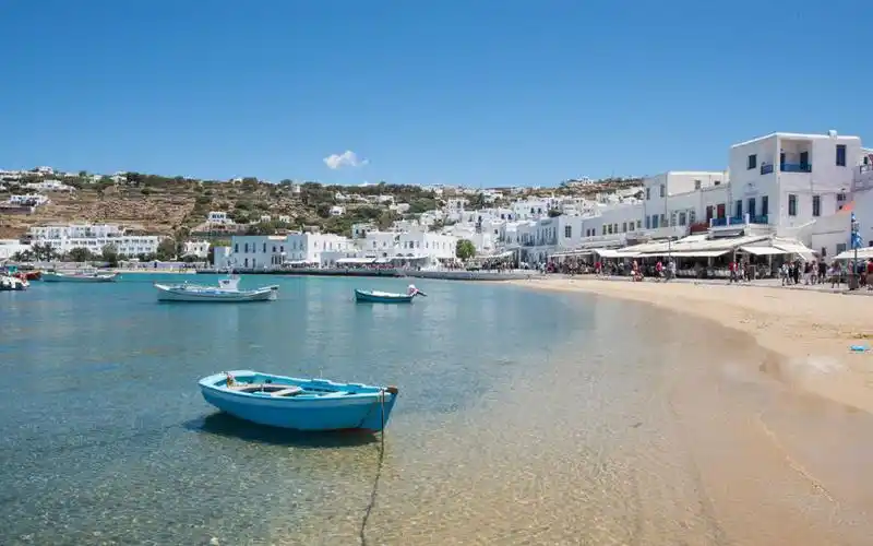 米科诺斯小岛自然风景桌面壁纸