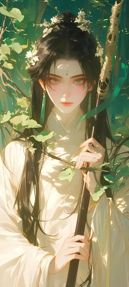 唯美古风帅哥美女壁纸图片高清无水印版