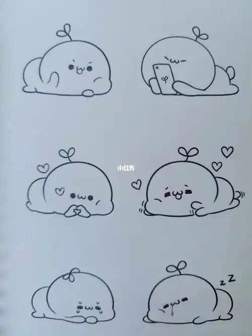 长草颜团子简笔画1009内附教程简笔画教程长草颜团子怎么样