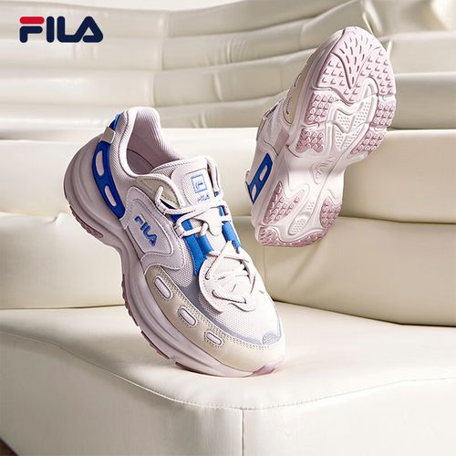 fila 斐乐官方arch香蕉鞋女鞋休闲鞋2024时尚厚底鞋网面运动鞋