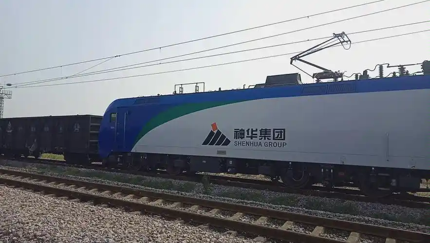 静态神华三节棍十二轴电力机车