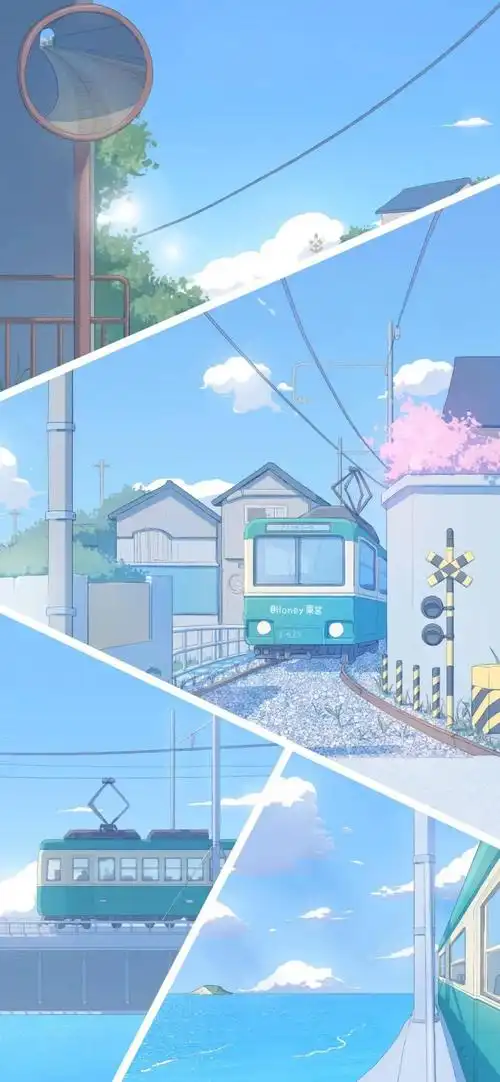 高清全面屏双屏壁纸