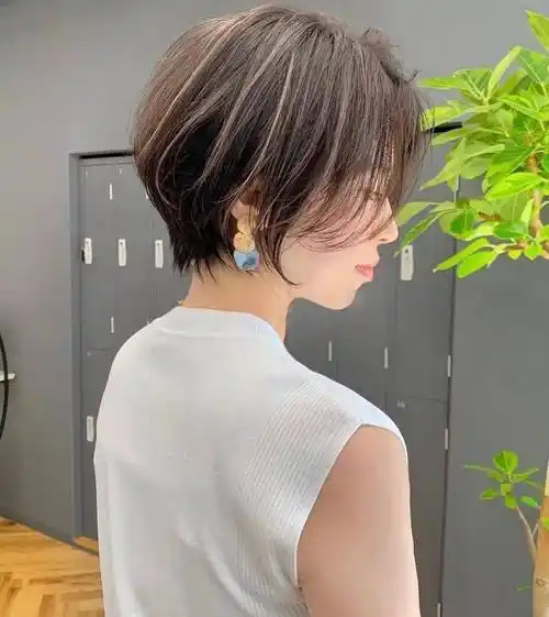 超人气日系空气短发