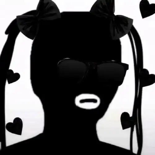 最近超火黑脸头像大全微信黑色头像大全