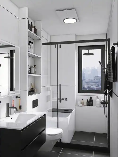 39㎡浴室装修干湿分离风暖浴霸