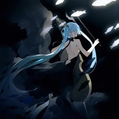 深海协奏曲来自合集v77· 关注合集vocaloidmiku初音未来深海少女