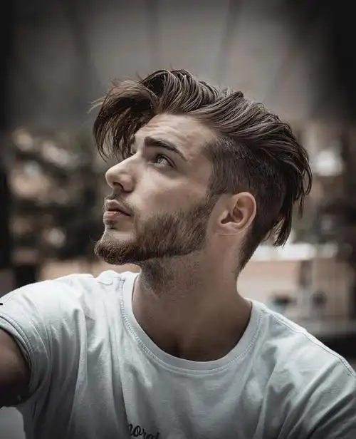 雅痞男士发型