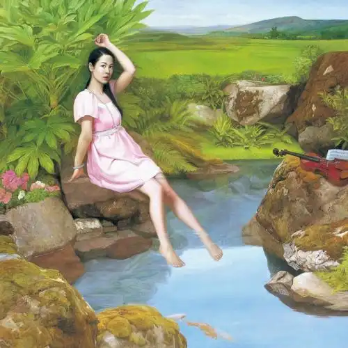 项仕中油画人物欣赏 - 李梨 - 李梨