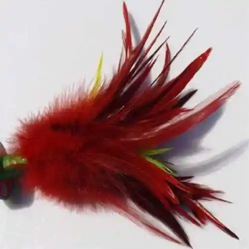 大花毽子鸡鹅毛比赛毽子耐踢毽球键子成人健身儿童小学生鸡毛毽子