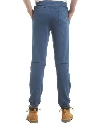 舒适 男款深色牛仔色休闲裤 简约