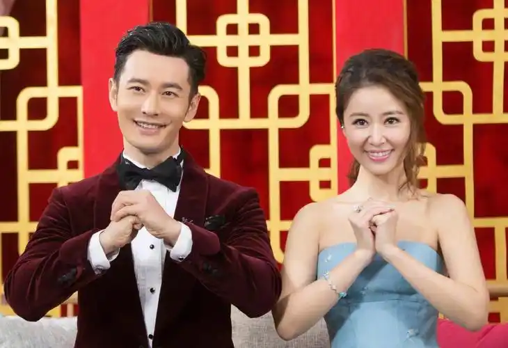 林心如工作室良心p图,黄晓明眼角鱼尾纹不见了