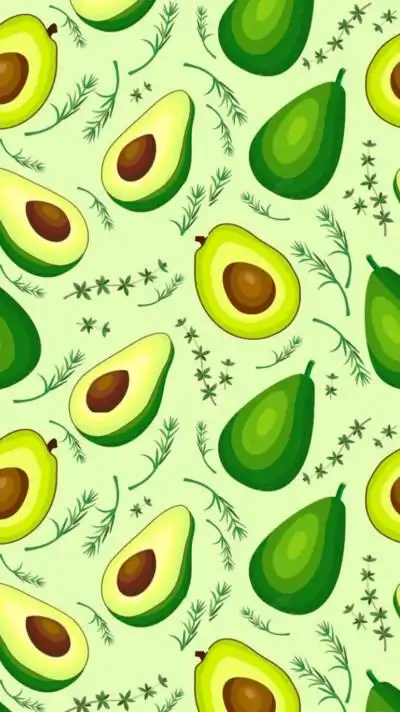 手机壁纸 牛油果