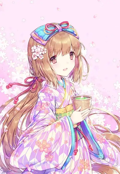 二次元古风少女