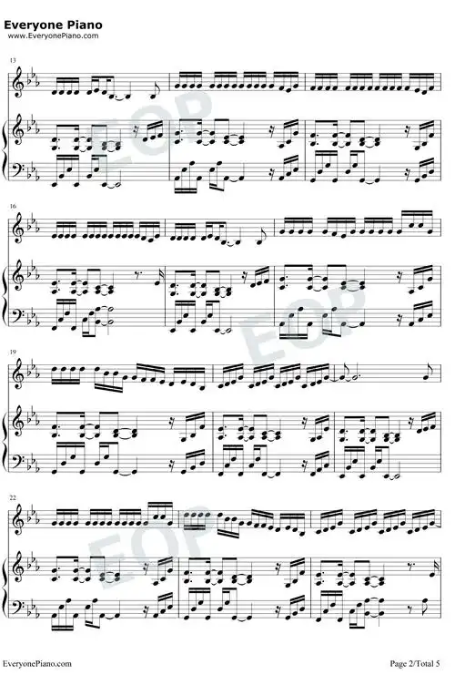 气球钢琴谱_许哲佩-明明简谱网