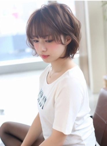 漂亮的短碎发,让短发妹纸美翻天了,短发妹纸请收图