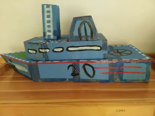 金霞美墅果果班"军事模型"亲子手工制作大赛