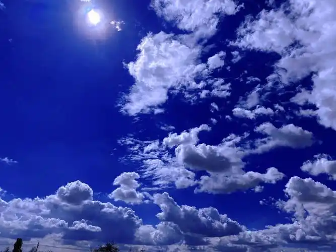 大爱这个深蓝色的天空色哇原来星星是可以留住的幸运05初来乍到很