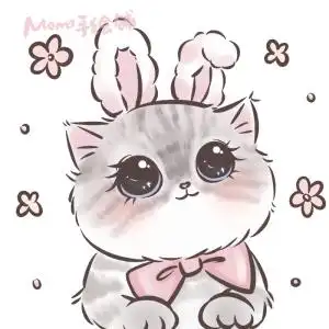 手绘宠物头像q版萌宠动物漫画画像定制猫猫咪狗狗照片转卡通设计