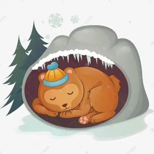 冬天,气温下降,进入一年中最冷的季节,这时候,动物们已经开始冬眠.