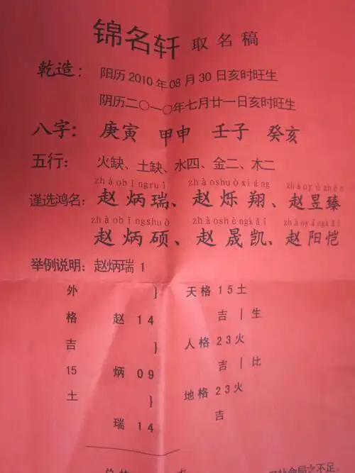 生辰八字取名 缺水的男孩名字这样起