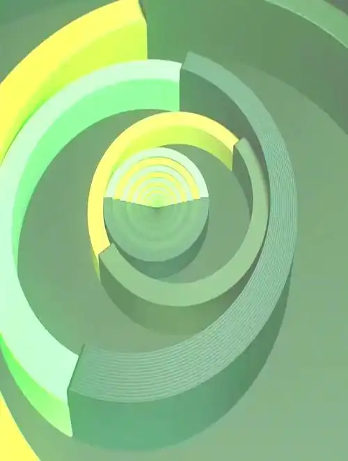 滚动循环的虎皮卷,无限循环的3d动画,视觉艺术-度小视