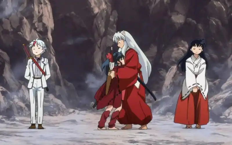 【番剧资讯/精彩瞬间】半妖的夜叉姬·第2季:第15话~二狗子一家人感动