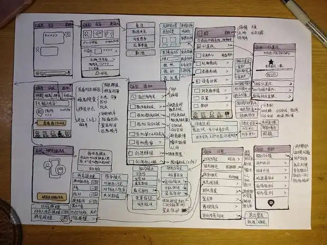手绘陌陌原型图|ui|交互/ue|不起名leuan - 原创作品 - 站酷 (zcool)