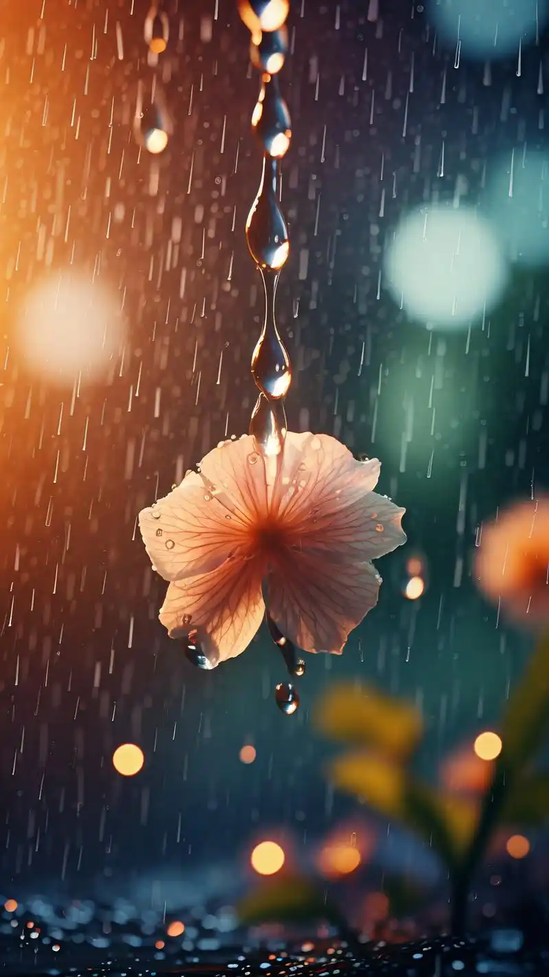 下雨天窗外美景,壁纸界的治愈系9715 下雨天,窗外的世界总是别有