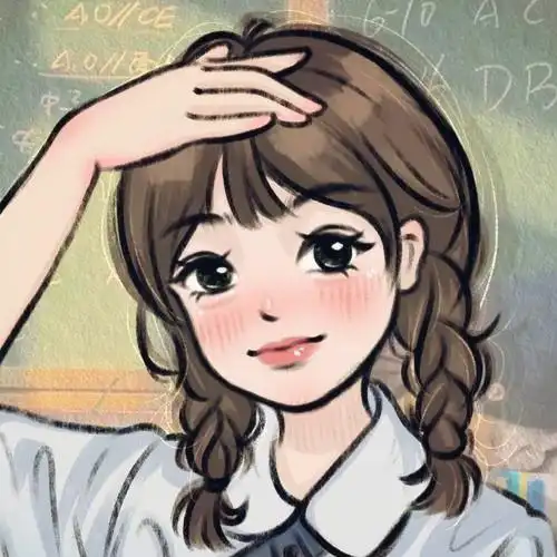 青春校园风女生头像动漫高清图片62张