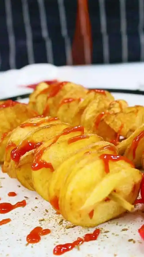 火爆大街小巷的炸薯塔,在家做健康又实惠,好吃到停不下来