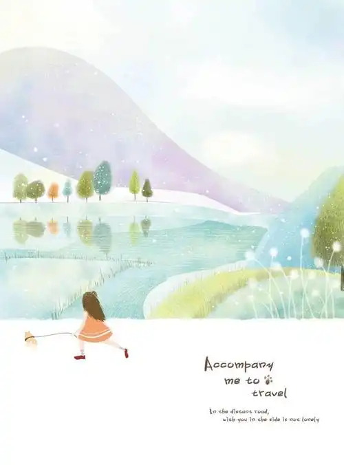 日系小清新文艺唯美梦幻手绘插画第四弹