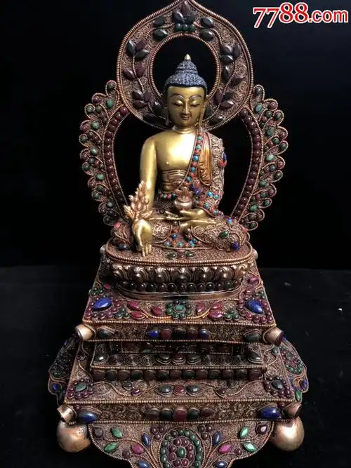 藏传药师佛-价格:15800元-se60174067-佛像/造像-零售-7788书法收藏