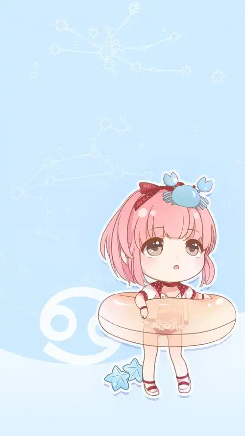 奇迹暖暖q版可爱少女卡通手机壁纸图片