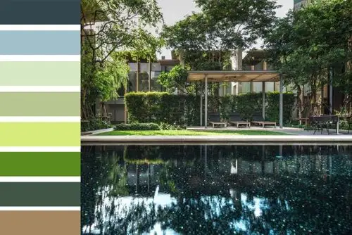 景观色彩|来自大自然的清新配色方案-景观设计-筑龙园林景观论坛