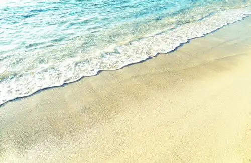 沙滩唯美高清图片