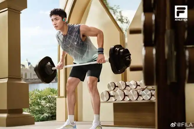 fila时尚运动代言人黄景瑜##fila glam-fitness##fila健康男士##fila